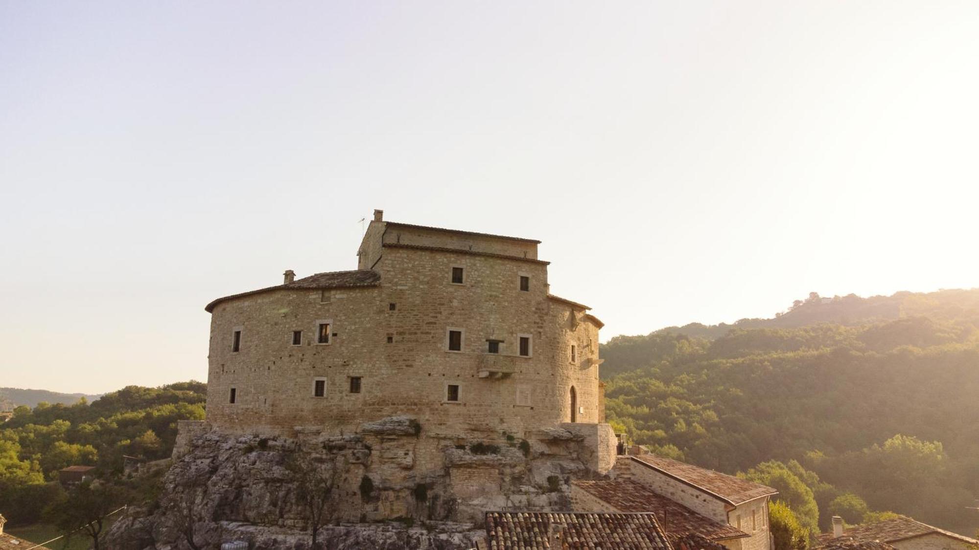 阿夸桑塔泰尔梅 Castel Di Luco酒店 外观 照片
